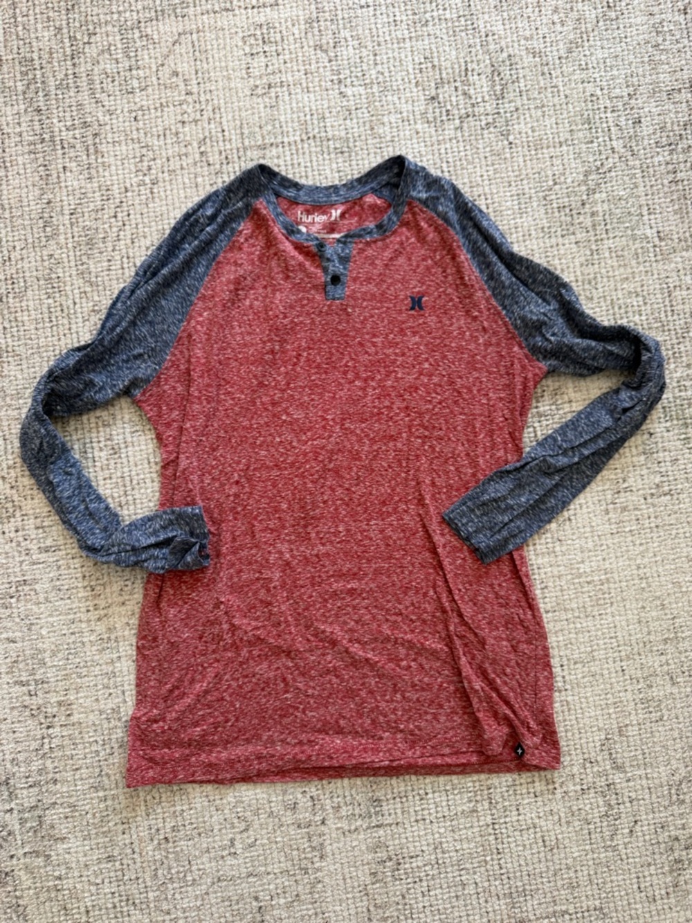 Hurley Red and Blue Shirt